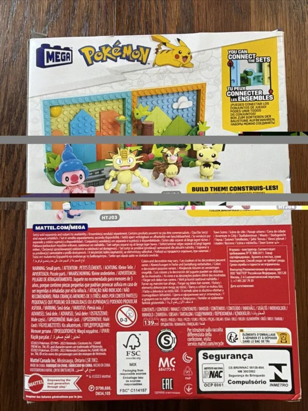 MEGA Pokemon‎ Town Scene Building Set NEW